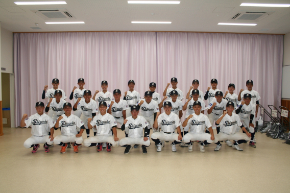 ボーイズリーグ　静岡県選抜の結団式